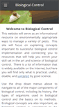 Mobile Screenshot of biologicalcontrol.info